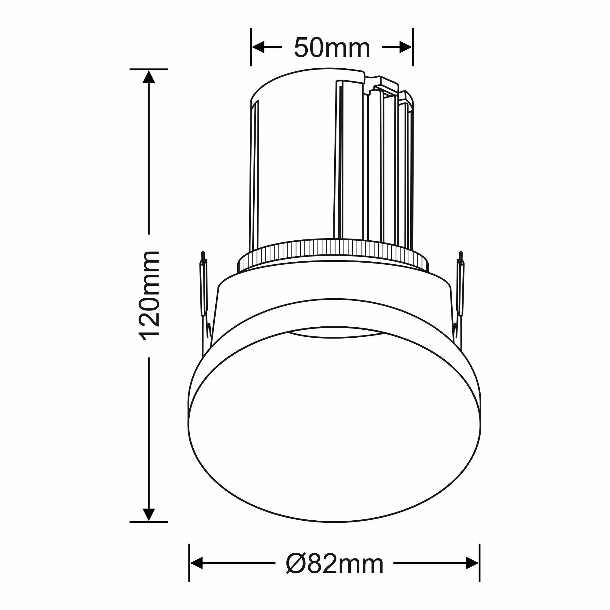 Balla 9 Recessed Ceiling Luminaires Dlux Round Recess Ceiling
